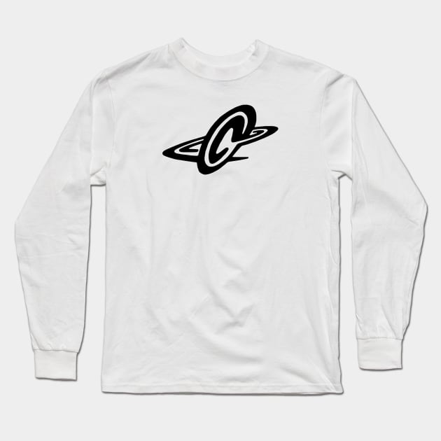 Chad's Universe Logo in Black Long Sleeve T-Shirt by chadsuniverse